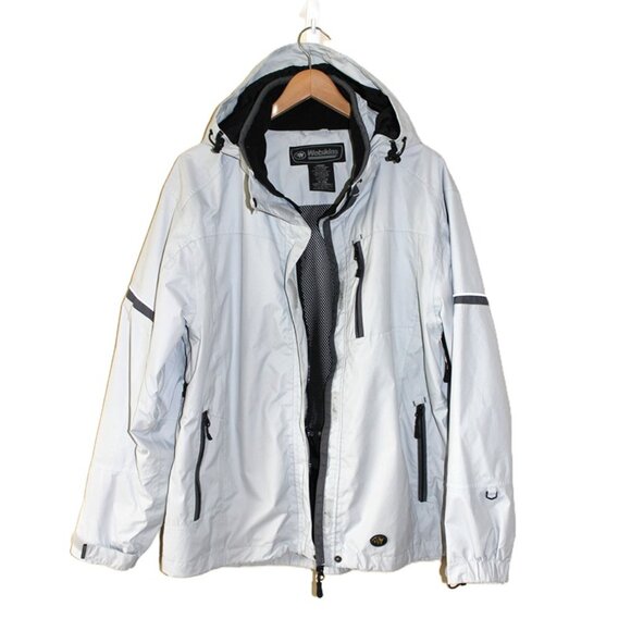 WETSKINS Waterproof Rain Jacket for Fall/Spring in Light Grey (XL) - Picture 6 of 9